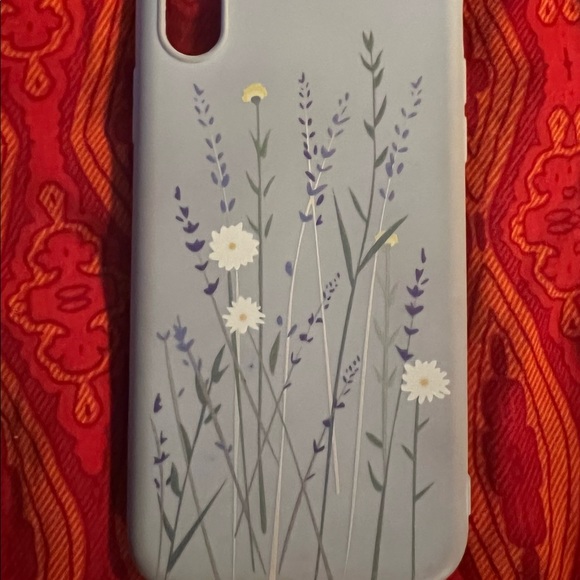 Flower iPhone X case - Picture 2 of 5
